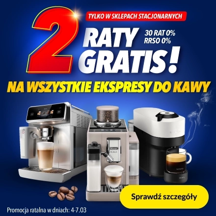 2 raty gratis!